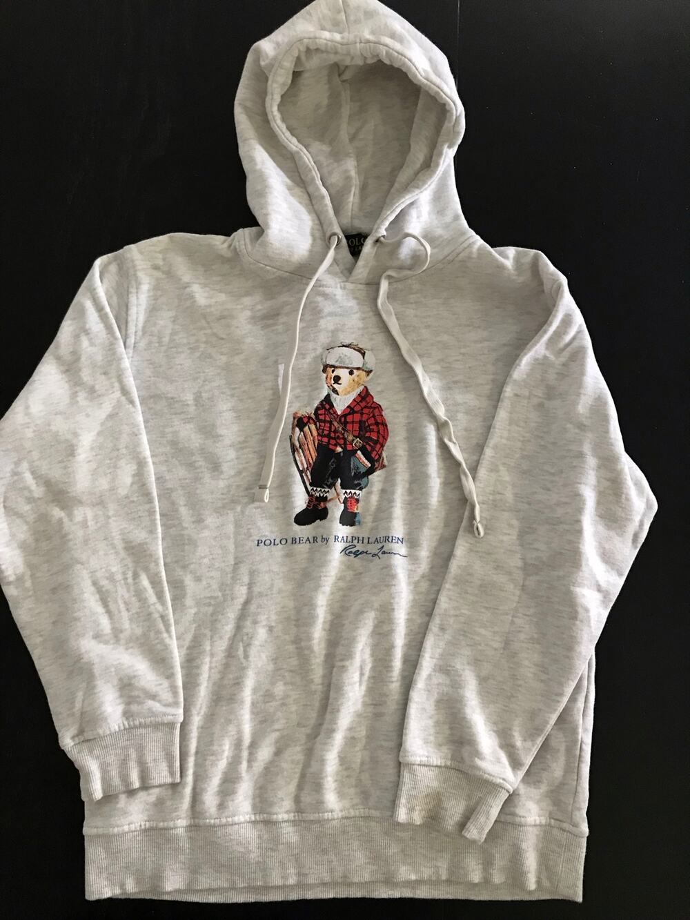POLO Ralph Lauren Winter Bear Hoodie Size Youth Large